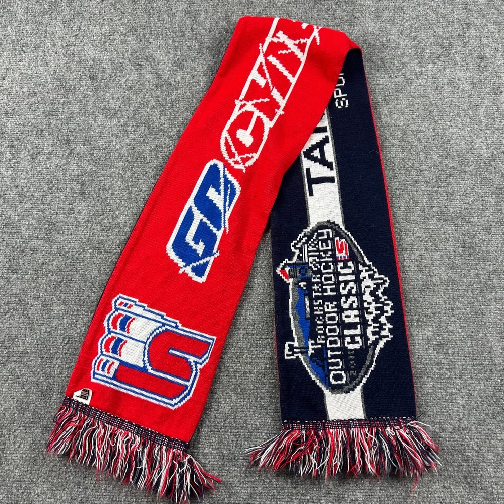 Spokane Chiefs Scarf Unisex OS Red Blue 2011 Outdoor Hockey Classic WHL Fan Gear